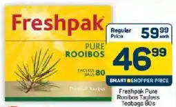 Pick n Pay Hypermarket Freshpak Pure Rooibos Tagless Teabags offer