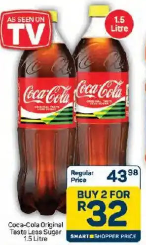 Pick n Pay Hypermarket Coca-Cola Original Taste Less Sugar offer