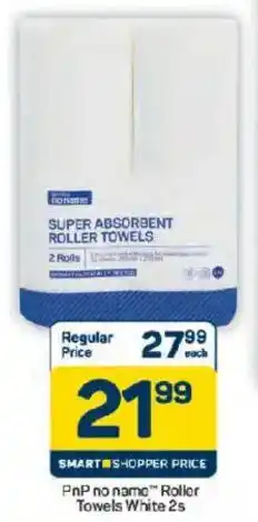 Pick n Pay Hypermarket PnP no name Roller Towels White offer