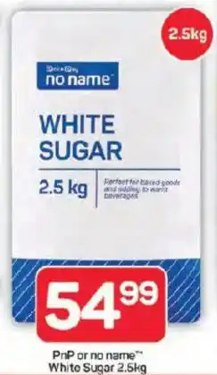 Pick n Pay Hypermarket PnP or no name White Sugar offer
