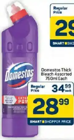 Pick n Pay Hypermarket Domestos Thick Bleach Assorted offer