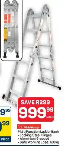 Pick n Pay Hypermarket Tradequip Multi Function Ladder offer