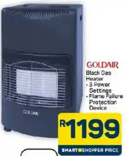 Pick n Pay Hypermarket Goldair Black Gas Heater offer