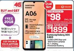 Pick n Pay Hypermarket Samsung Galaxy A06 64GB offer