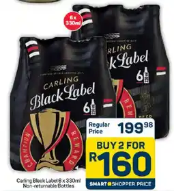 Pick n Pay Liquor Carling Black Label Non-returnable Bottles offer
