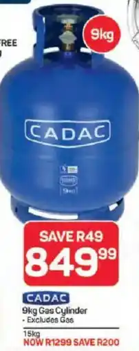 Pick n Pay Cadac Gas Cylinder offer