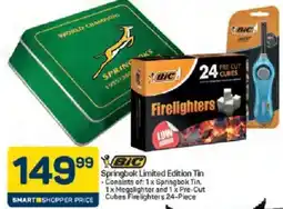 Pick n Pay BIC Springbok Limited Edition Tin offer