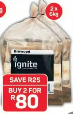 Pick n Pay Ignite Hardwood Mix Braai Wood offer