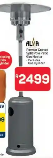 Pick n Pay Alva Powder Coated Split Pole Patio Gas Heater offer