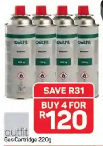 Pick n Pay Outfit Gas Cartridge offer