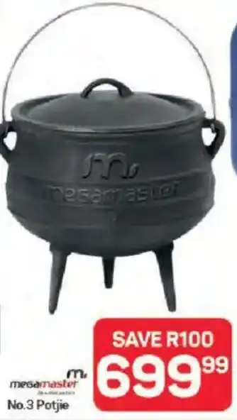 Pick n Pay Megamaster No. 3 Potjie offer