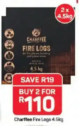 Pick n Pay Charffee Fire Logs offer
