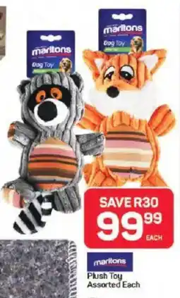 Pick n Pay Marltons Plush Toy Assorted offer