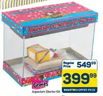 Pick n Pay Grants Aquarium Starter Kit offer