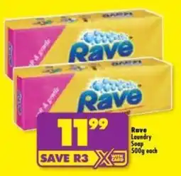 Shoprite Rave Laundry Soap offer