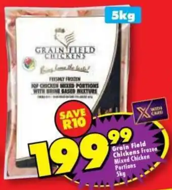 Shoprite Grain Field Chickens Frozen Mixed Chicken Portions offer