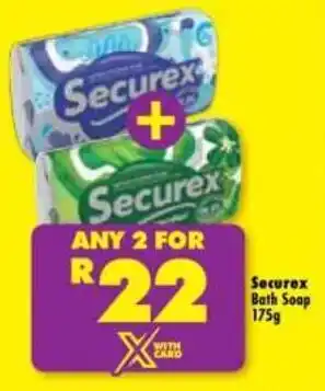 Shoprite Securex Bath Soap offer