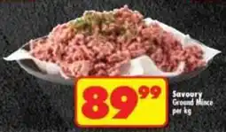 Shoprite Savoury Ground Mince offer