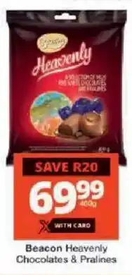 Checkers Beacon Heavenly Chocolates & Pralines offer
