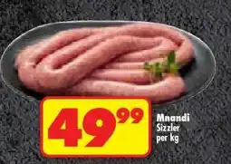 Shoprite Mnandi Sizzler per kg offer