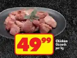 Shoprite Chicken Gizzards per kg offer