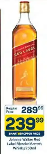 Pick n Pay Johnnie Walker Red Label Blended Scotch Whisky 750ml offer
