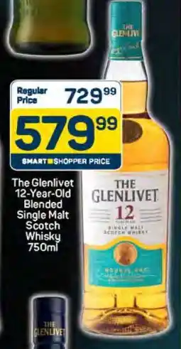 Pick n Pay The Glenlivet 12-Year-Old Blended Single Malt Scotch Whisky 750ml offer