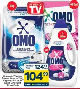 Pick n Pay Hypermarket Omo Auto Washing Powder Assorted offer