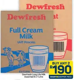 Pick n Pay Hypermarket Dewfresh Long Life Milk offer