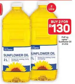 Pick n Pay Hypermarket PnP no name Sunflower Oil 2 Litre offer