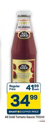 Pick n Pay Hypermarket All Gold Tomato Sauce-700ml offer