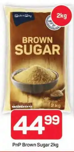 Pick n Pay Hypermarket PnP Brown Sugar 2kg offer