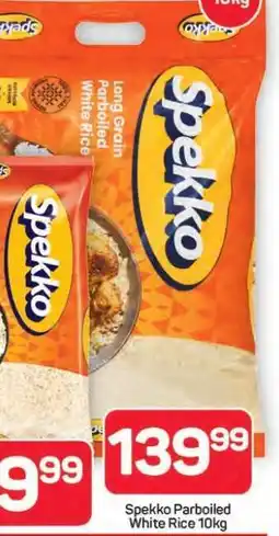 Pick n Pay Hypermarket Spekko Parboiled White Rice 10kg offer