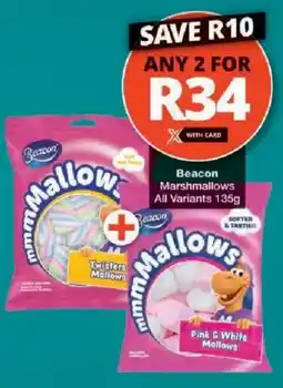 Checkers Beacon Marshmallows All Variants offer