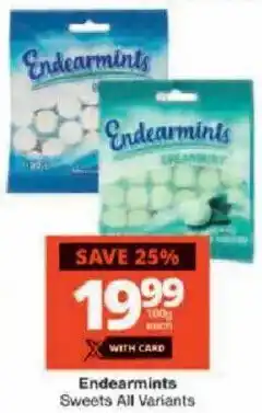 Checkers Endearmints Sweets All Variants offer