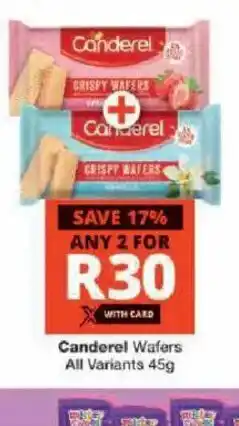 Checkers Canderel Wafers All Variants offer