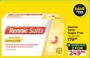 Dis-Chem Rennie Salts Sugar-Free-For 2 x 14 Sachets offer