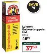 Dis-Chem Lennon Entressdruppels HM-20ml offer