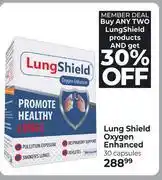 Dis-Chem Lung Shield Oxygen Enhanced-30 Capsules offer