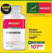 Dis-Chem Biogen Chromium-90 Capsules offer