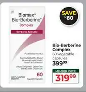 Dis-Chem Bio-Berberine Complex-60 Vegetable Capsules offer