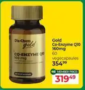 Dis-Chem Dis-Chem Gold Co-Enzyme Q10 160mg 60 Vegecapsules offer
