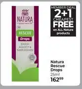 Dis-Chem Natura Rescue Drops-25ml offer