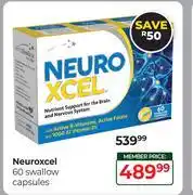 Dis-Chem Neuroxcel 60 Swallow Capsules offer