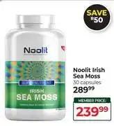 Dis-Chem Noolit Irish Sea Moss-30 Capsules offer