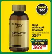 Dis-Chem Dis Chem Gold Activated Charcoal 120 Vegecapsules-For 2 offer