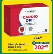 Dis-Chem Lifestyle Health Cardio Q10+ 30 Vegecapsules offer