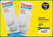 Dis-Chem Panado Effervescent-16 Effervescent Tablets Each offer