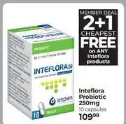 Dis-Chem Inteflora Probiotic 250mg 10 Capsules offer