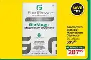 Dis-Chem Food Grown Bio Mag+ Magnesium Glycinate 60 Tablets offer